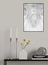 Hallgrimskirkja Church  in Iceland Poster och Canvastavla