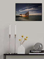 Shipwreck Poster och Canvastavla