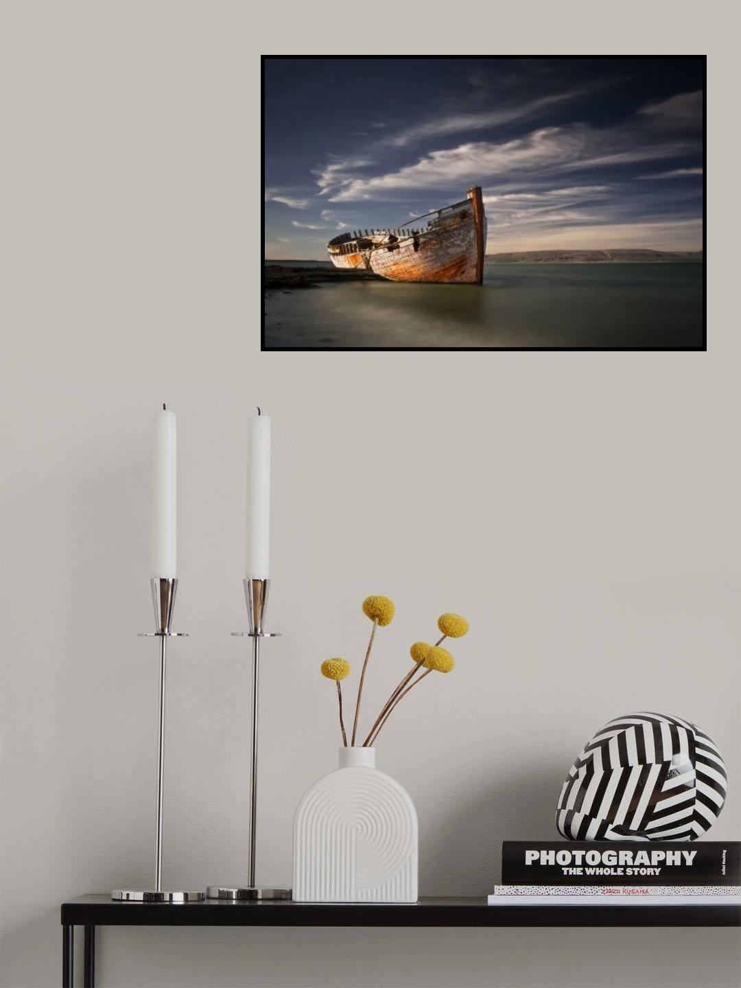 Shipwreck Poster och Canvastavla