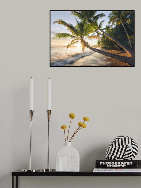 Paradise Shore Poster och Canvastavla