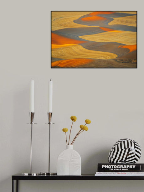 Painted Land Poster och Canvastavla