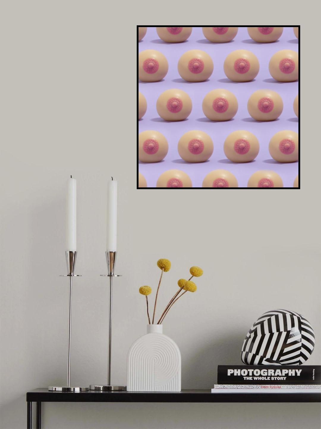 Teta Pattern Poster och Canvastavla