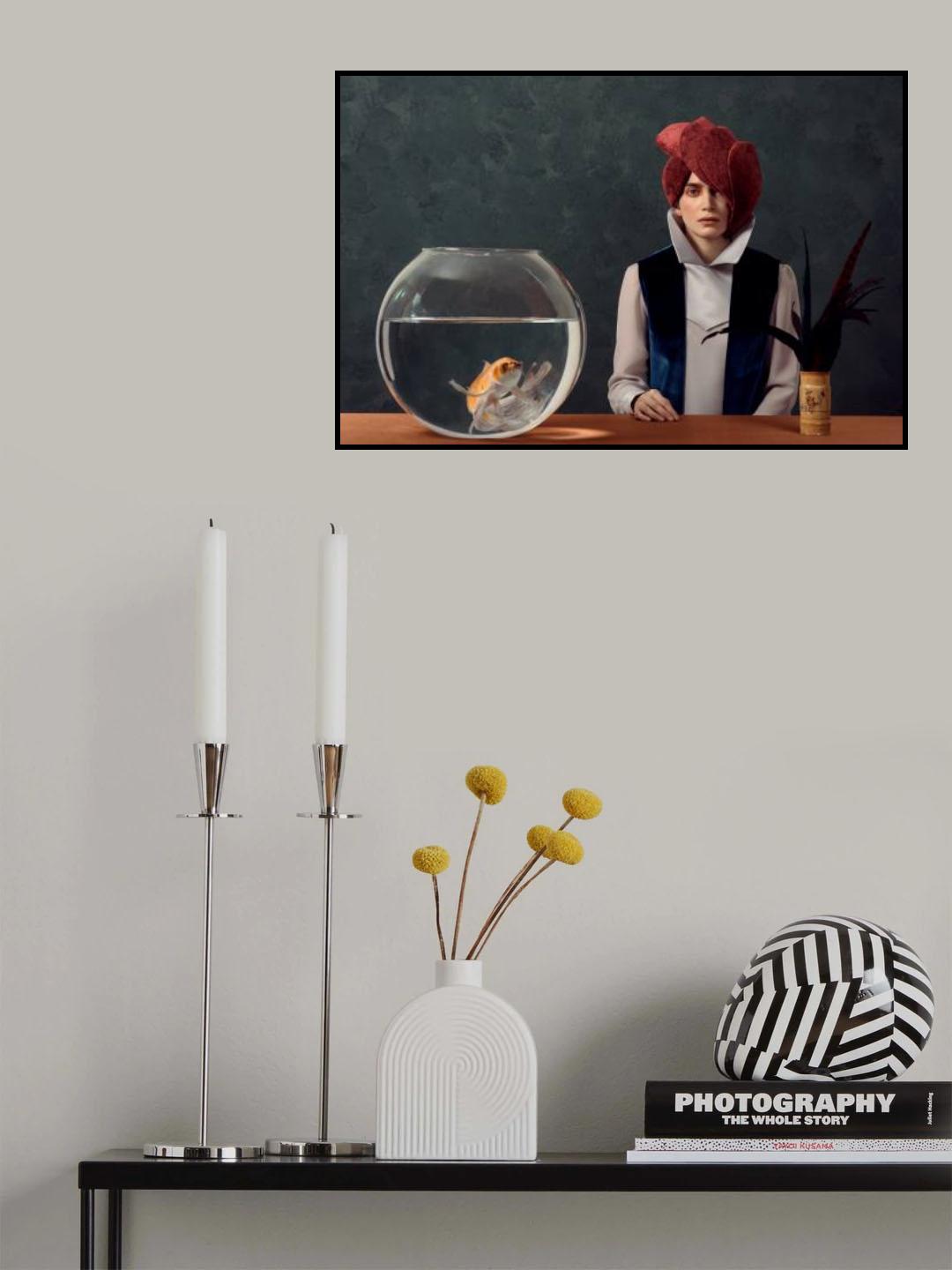 La Montée du Paradis Poster och Canvastavla
