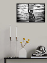 Taking water home (7) - Benin Poster och Canvastavla