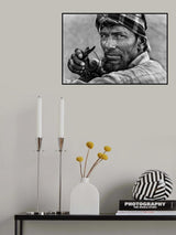 Mending fishing nets-Bangladesh Poster och Canvastavla