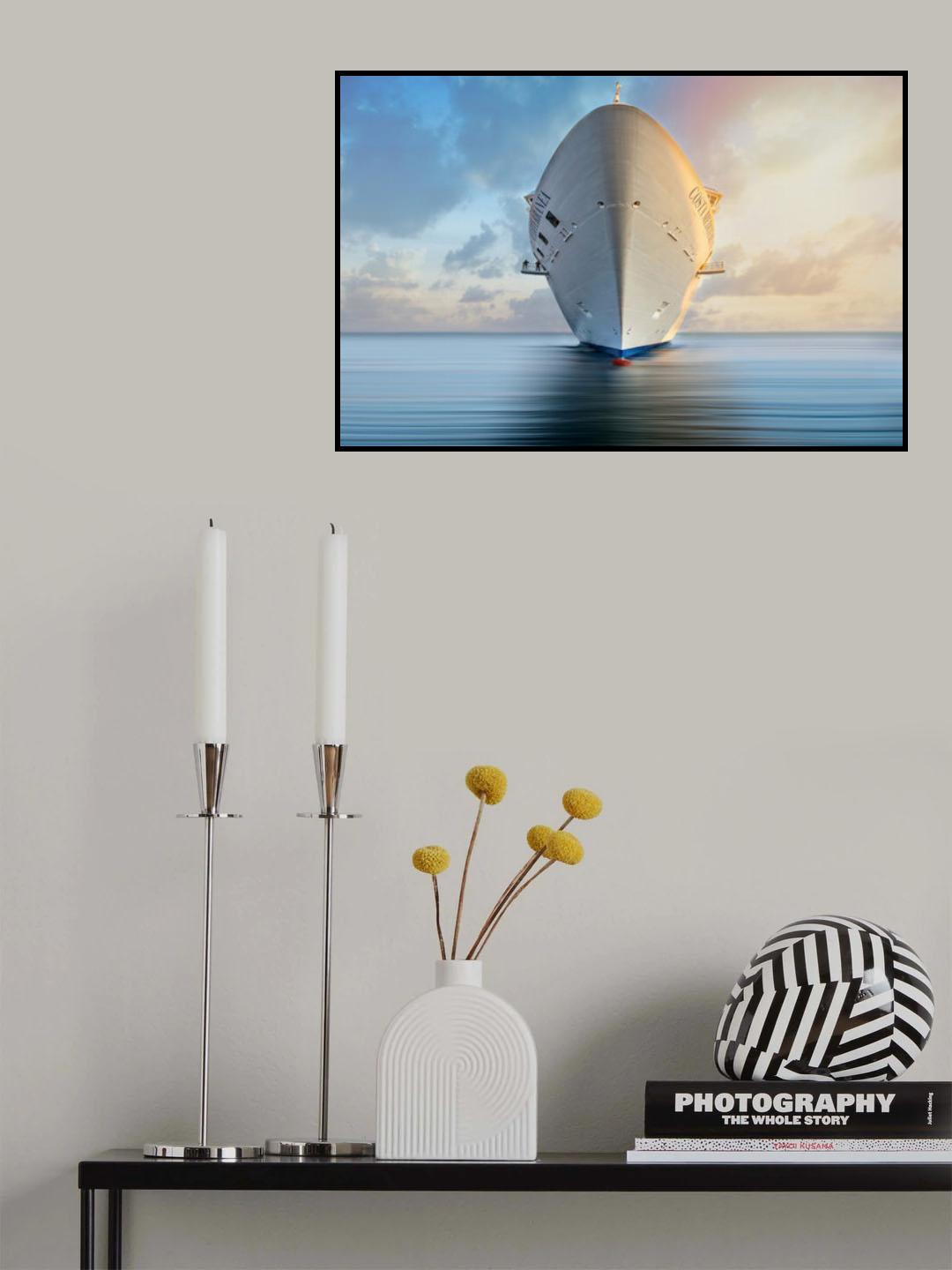 Costa Mediterranea Poster och Canvastavla