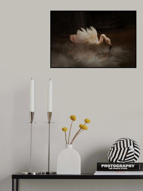 Flamingo's Paradise Poster och Canvastavla