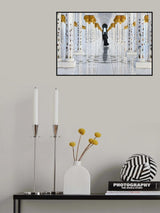 Golden walk Poster och Canvastavla