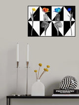 PopArt Tulips Poster och Canvastavla