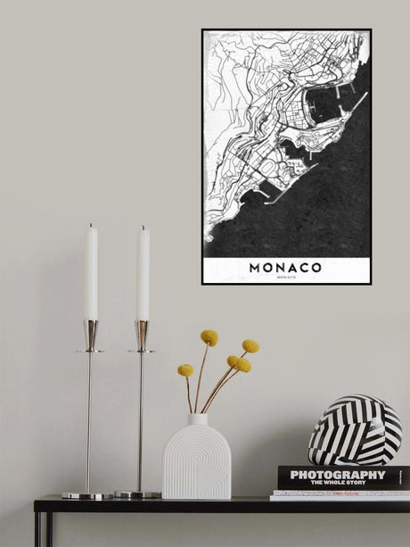 Monaco Poster och Canvastavla