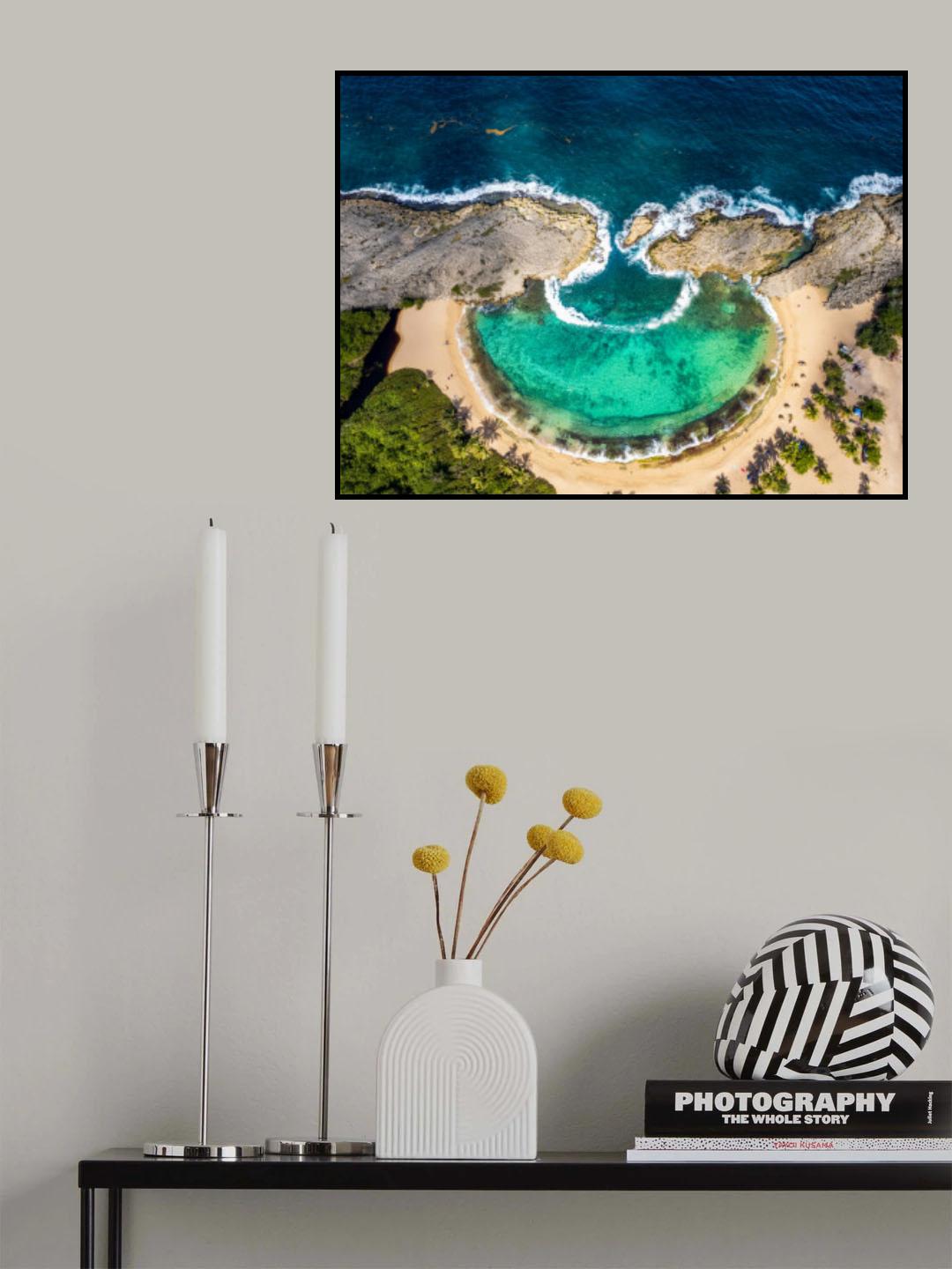 Perfect Half Moon Poster och Canvastavla