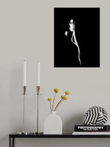 The twist of light and hair Poster och Canvastavla