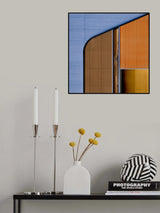 Steel &amp; wood. Poster och Canvastavla