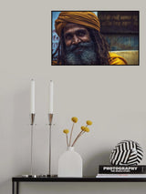Sadhu smile Poster och Canvastavla