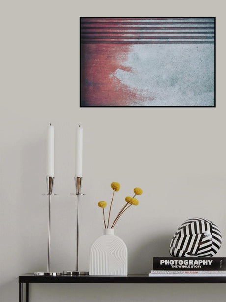 Paint on Concrete Poster och Canvastavla
