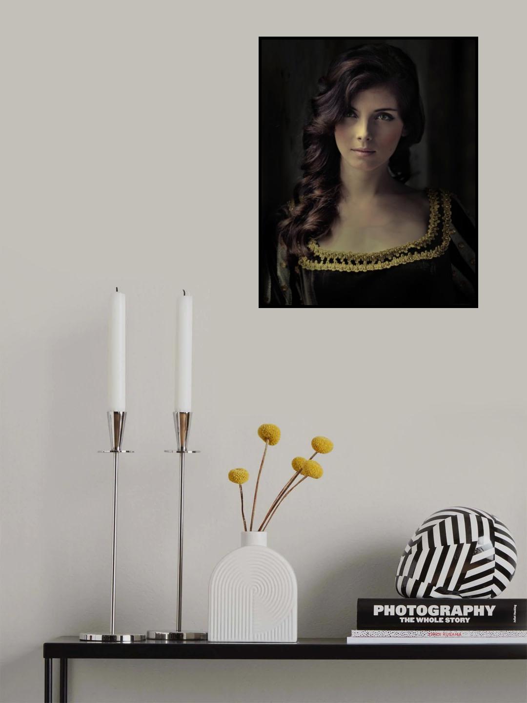 Brown eyes Poster och Canvastavla