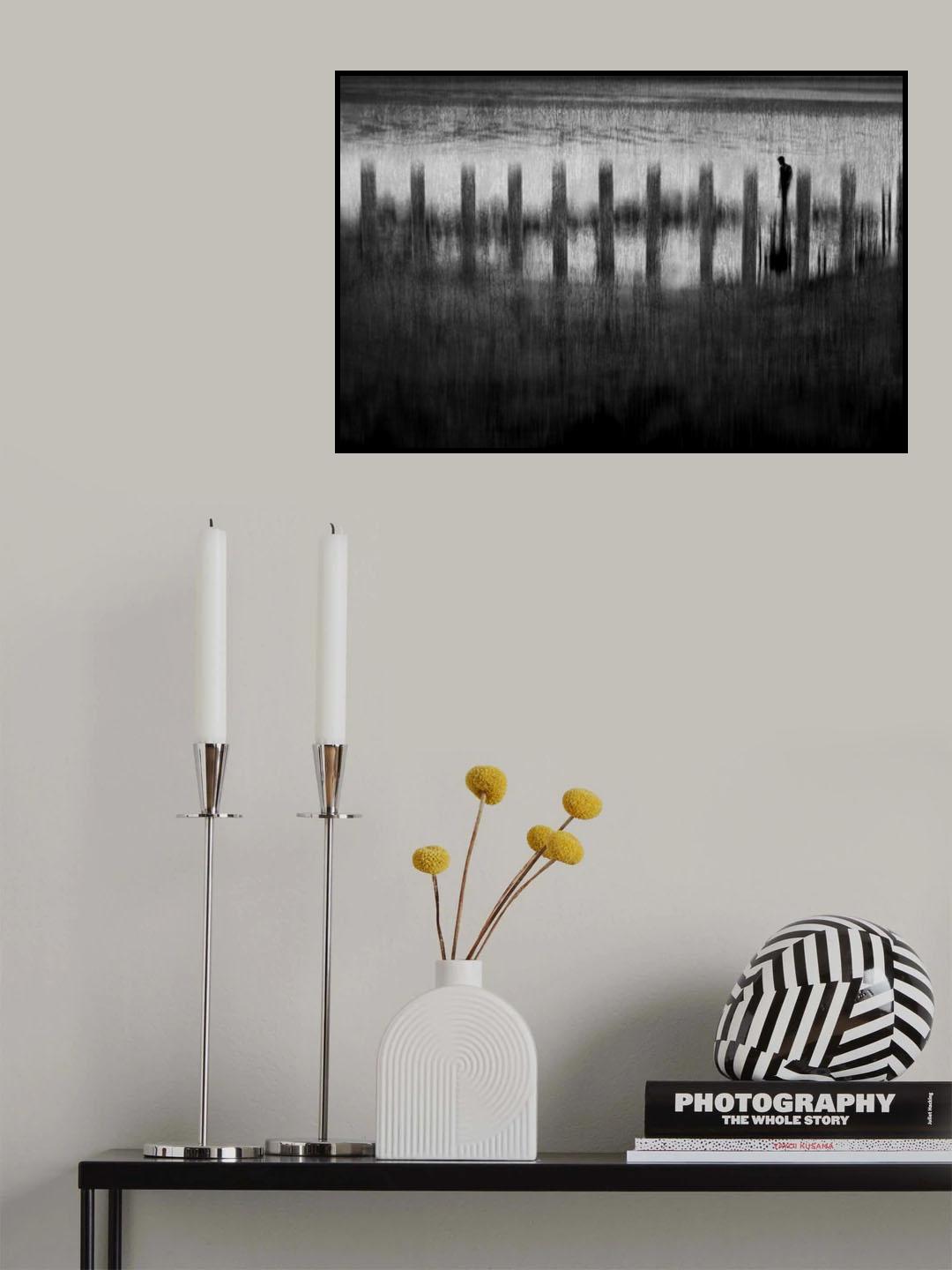 In the edge of silence Poster och Canvastavla
