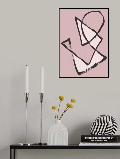 Abstract Shapes Poster och Canvastavla
