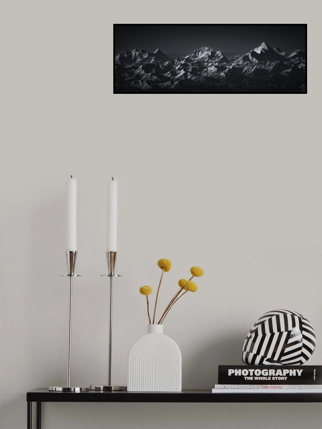 K2 The Abruzzi Spur Poster och Canvastavla