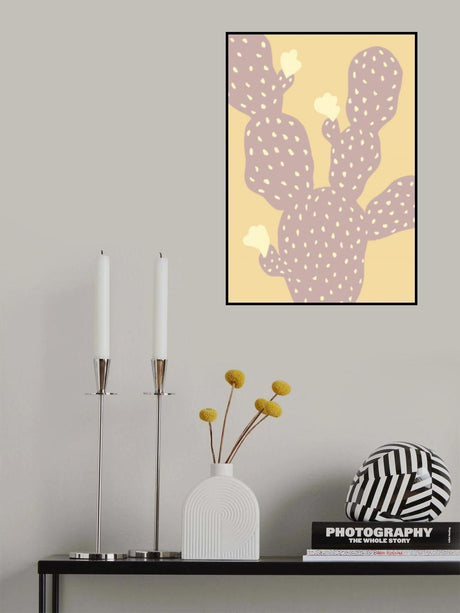 Cactus Yellow Poster och Canvastavla