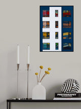 Reflections - Downtown Los Angeles California Poster och Canvastavla