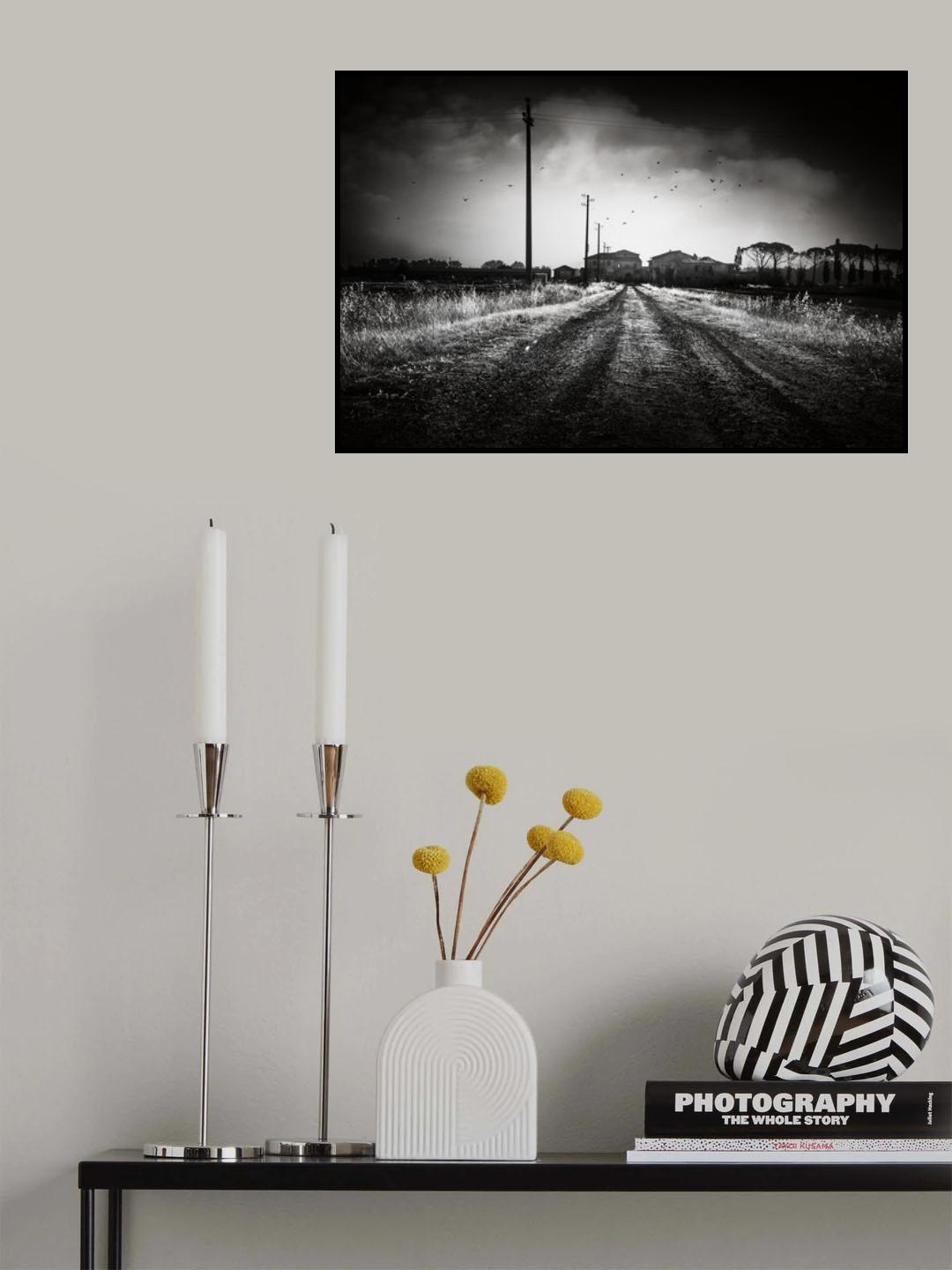 Old farmhouse Poster och Canvastavla
