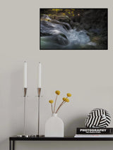 Unknown waterfall 7S8749 Poster och Canvastavla