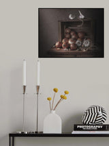 Onion and garlic Poster och Canvastavla