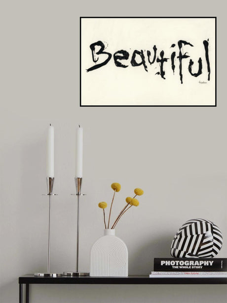 Beautiful Poster och Canvastavla