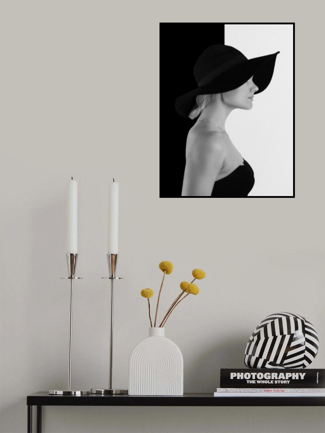 Black Poster och Canvastavla