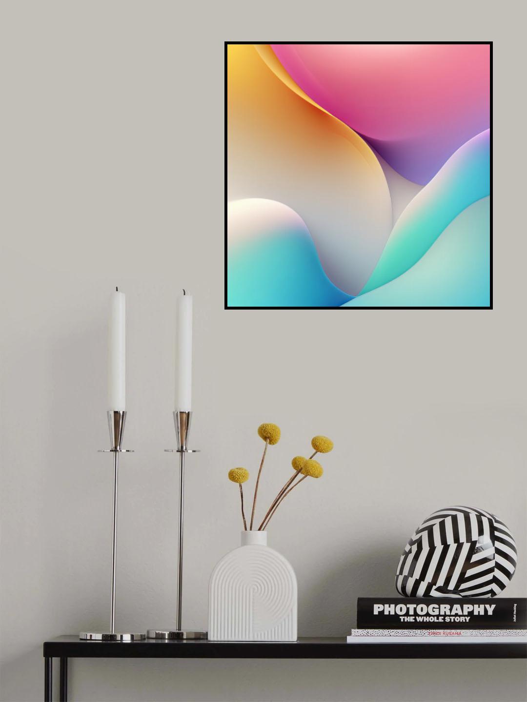 Gradient 9 Poster och Canvastavla