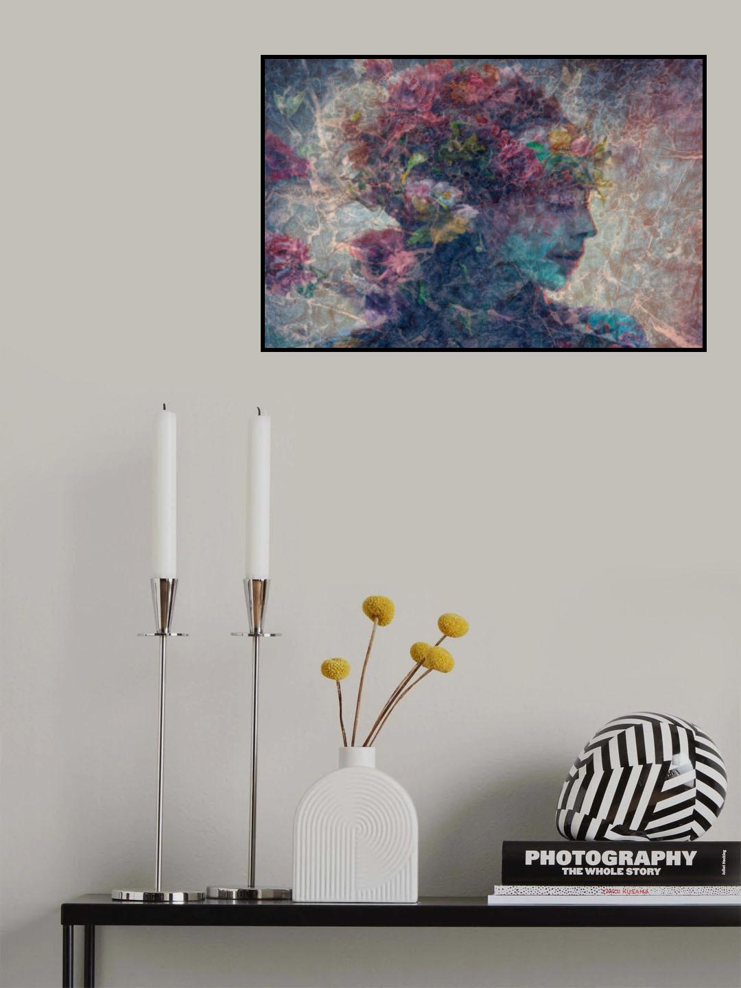 Stage REM ~ Smiling Autumn Roses ~ Poster och Canvastavla