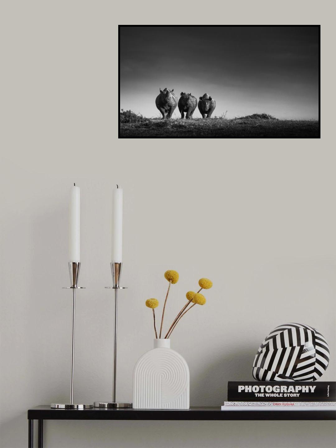 Power Poster och Canvastavla