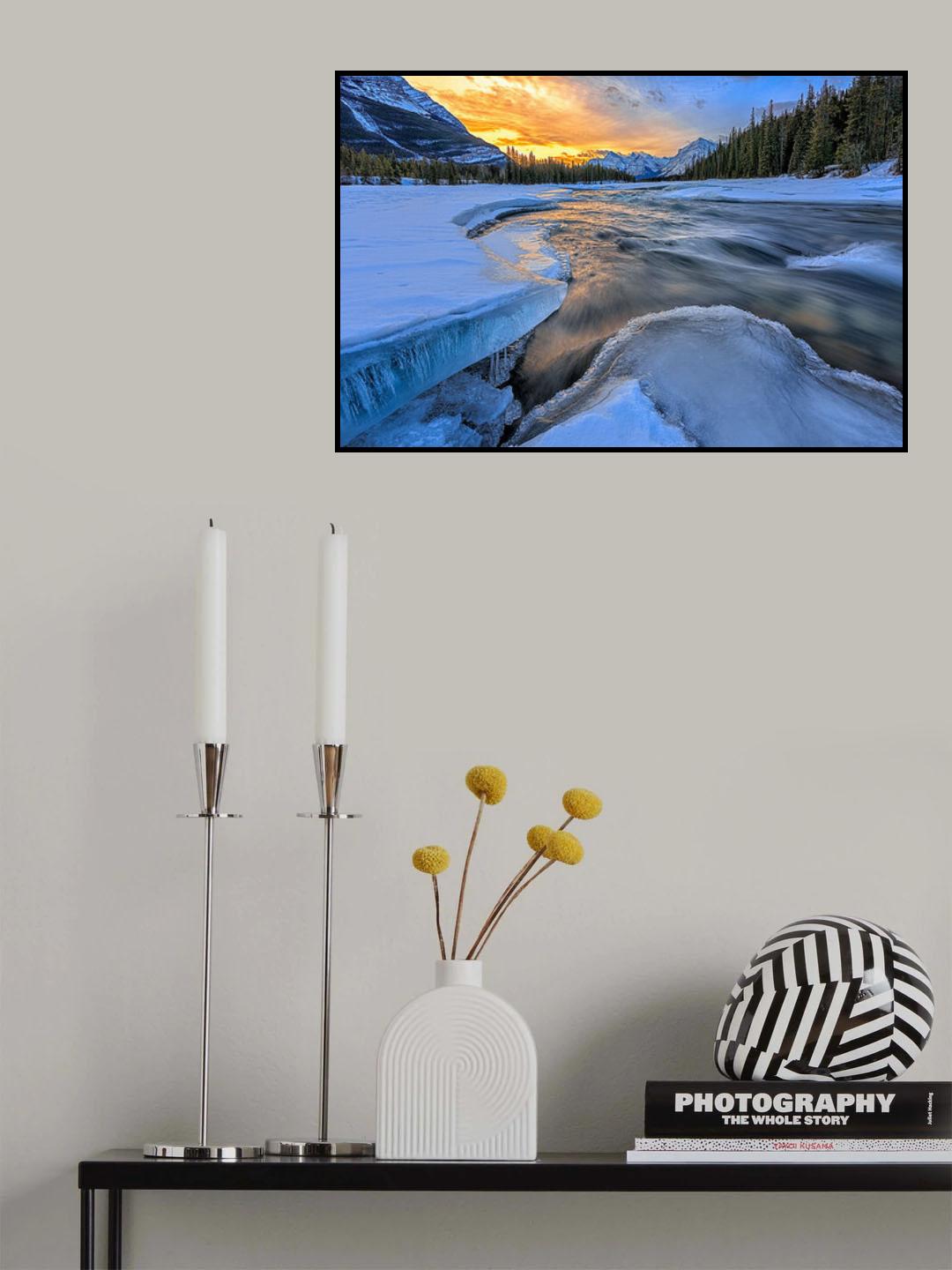 Sunrise in Jasper National Park Poster och Canvastavla