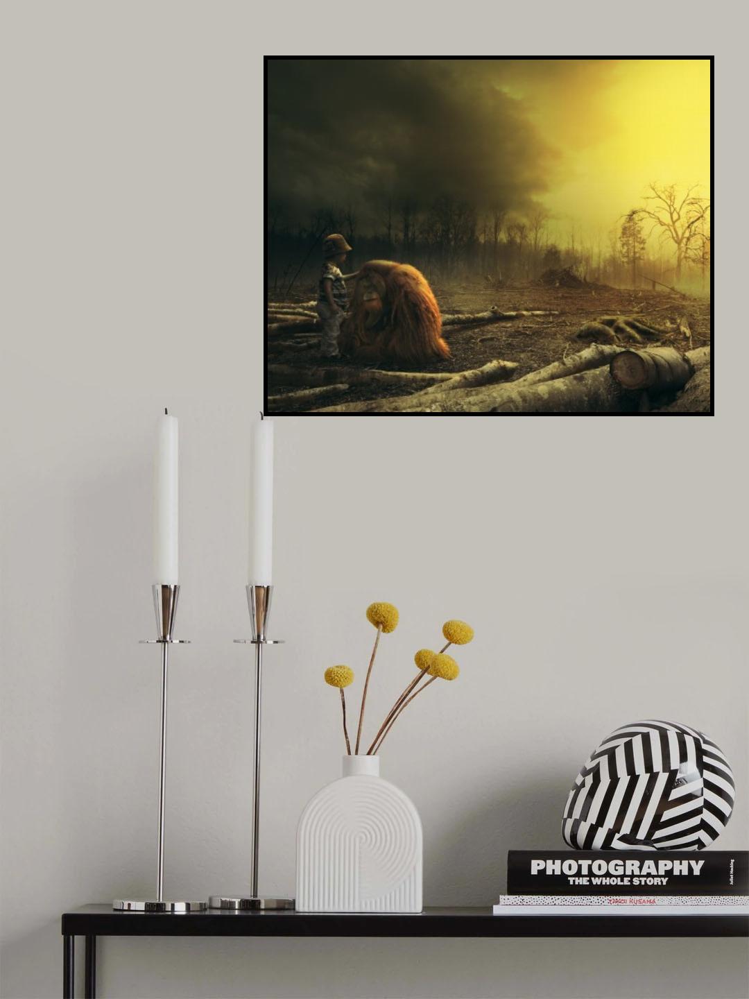 don't be sad my friend Poster och Canvastavla