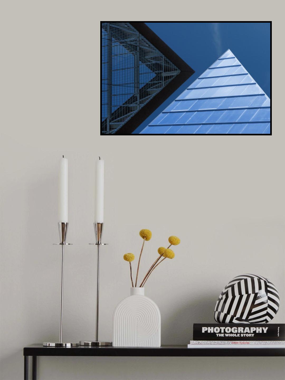 Meeting of triangles Poster och Canvastavla