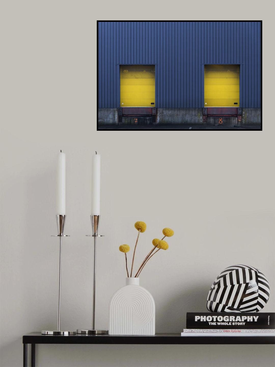 Yellow twins Poster och Canvastavla