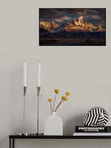 Patagonia sky in motion Poster och Canvastavla
