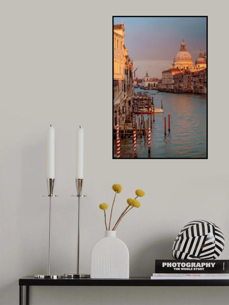 Sunset in Venice Poster och Canvastavla