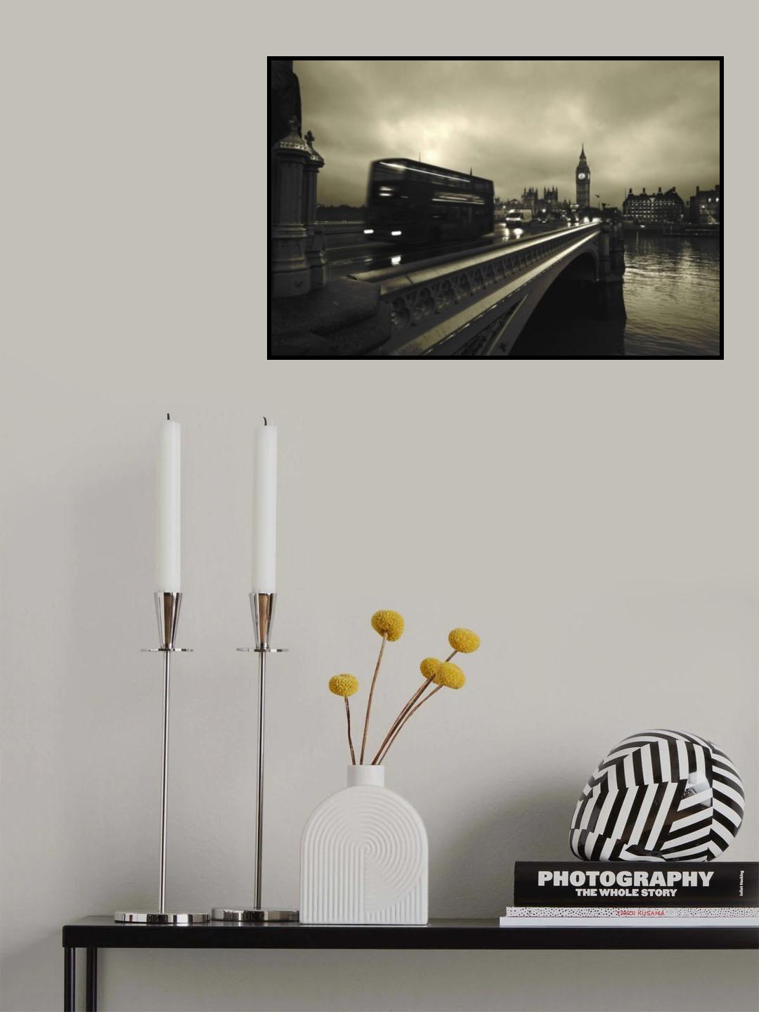 Westminster Bridge Poster och Canvastavla