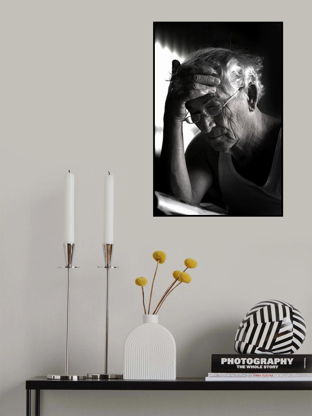 Concentration Poster och Canvastavla