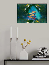Traditional fishing Poster och Canvastavla