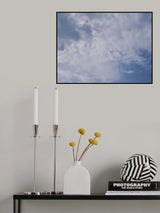 cloudy weather and sky background Poster och Canvastavla
