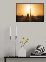 Berlin - Skyline Sunrise Poster och Canvastavla