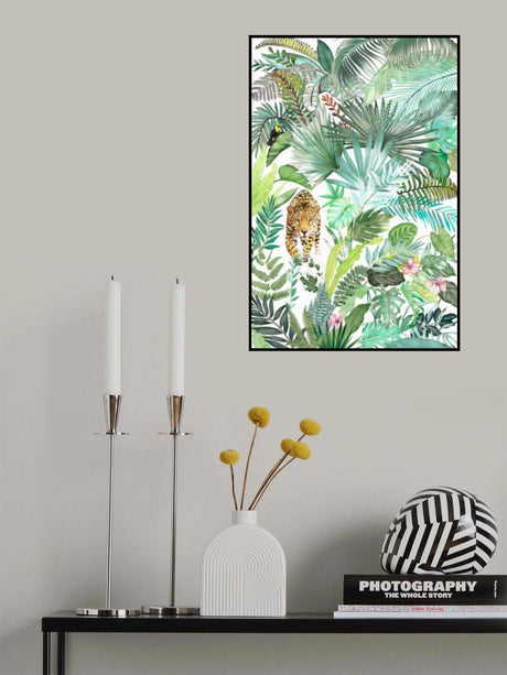 Jungle Leopard 03 Poster och Canvastavla