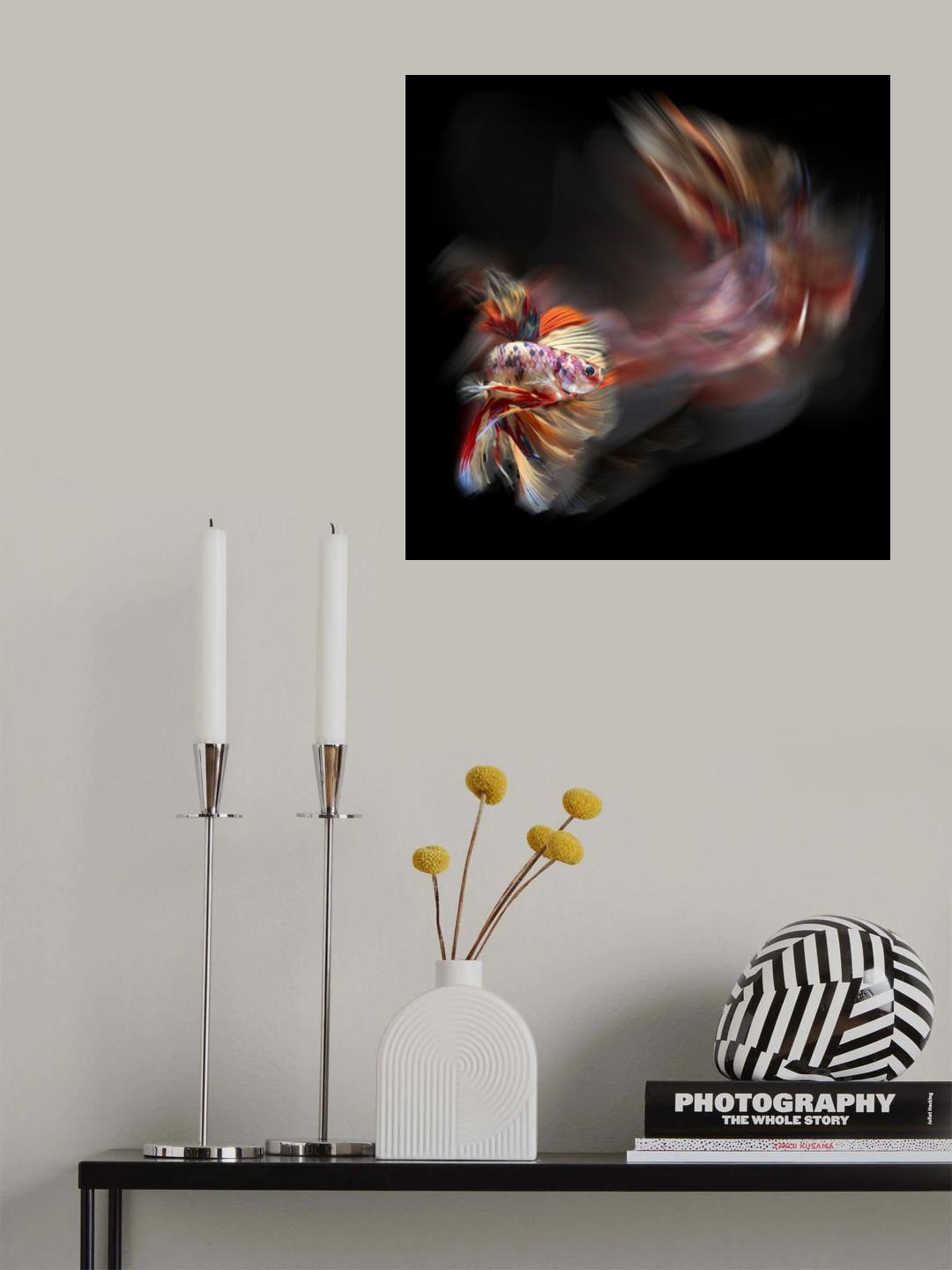 Bettafish Path Poster och Canvastavla