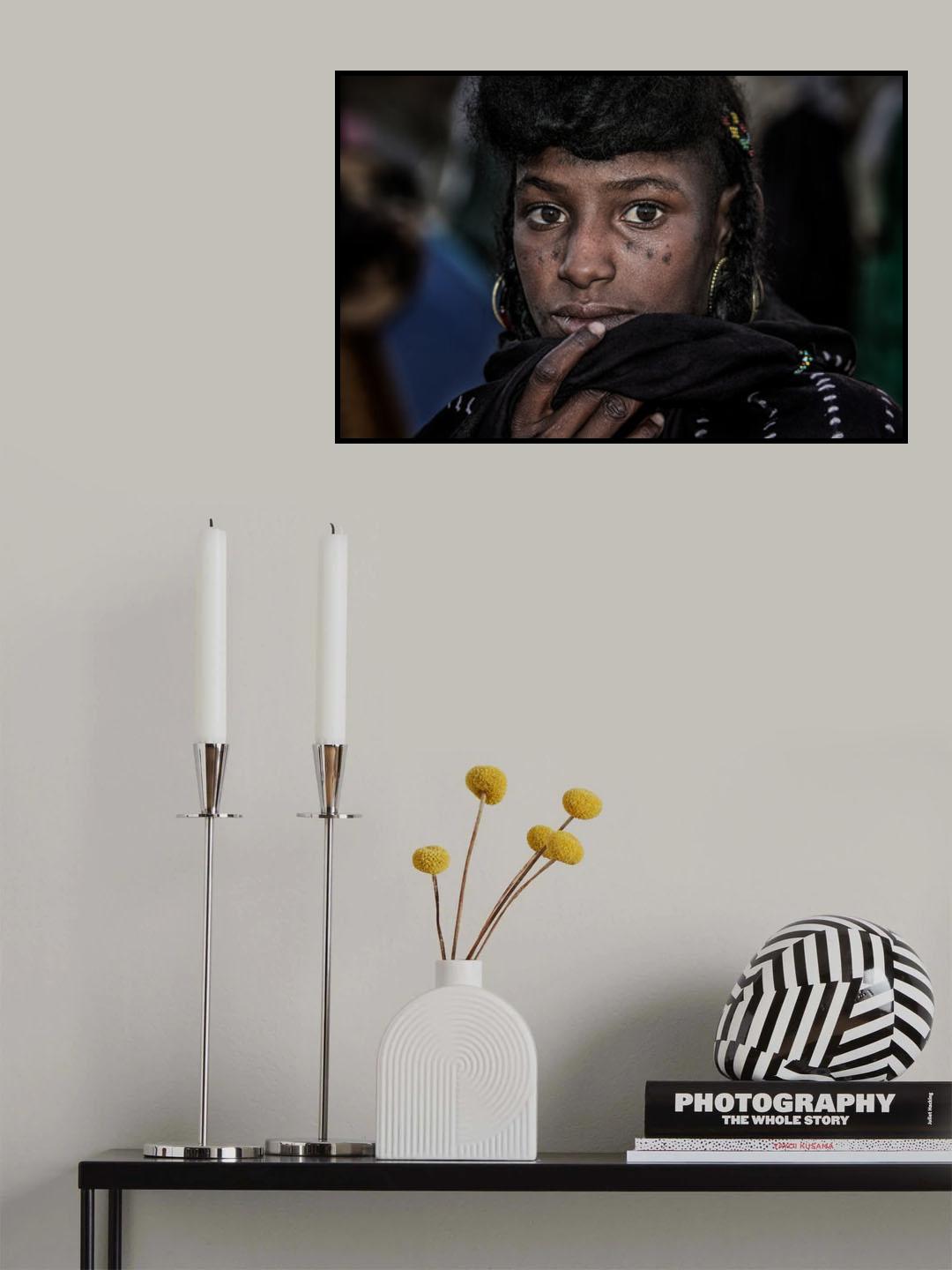 Girl from Niger. Poster och Canvastavla