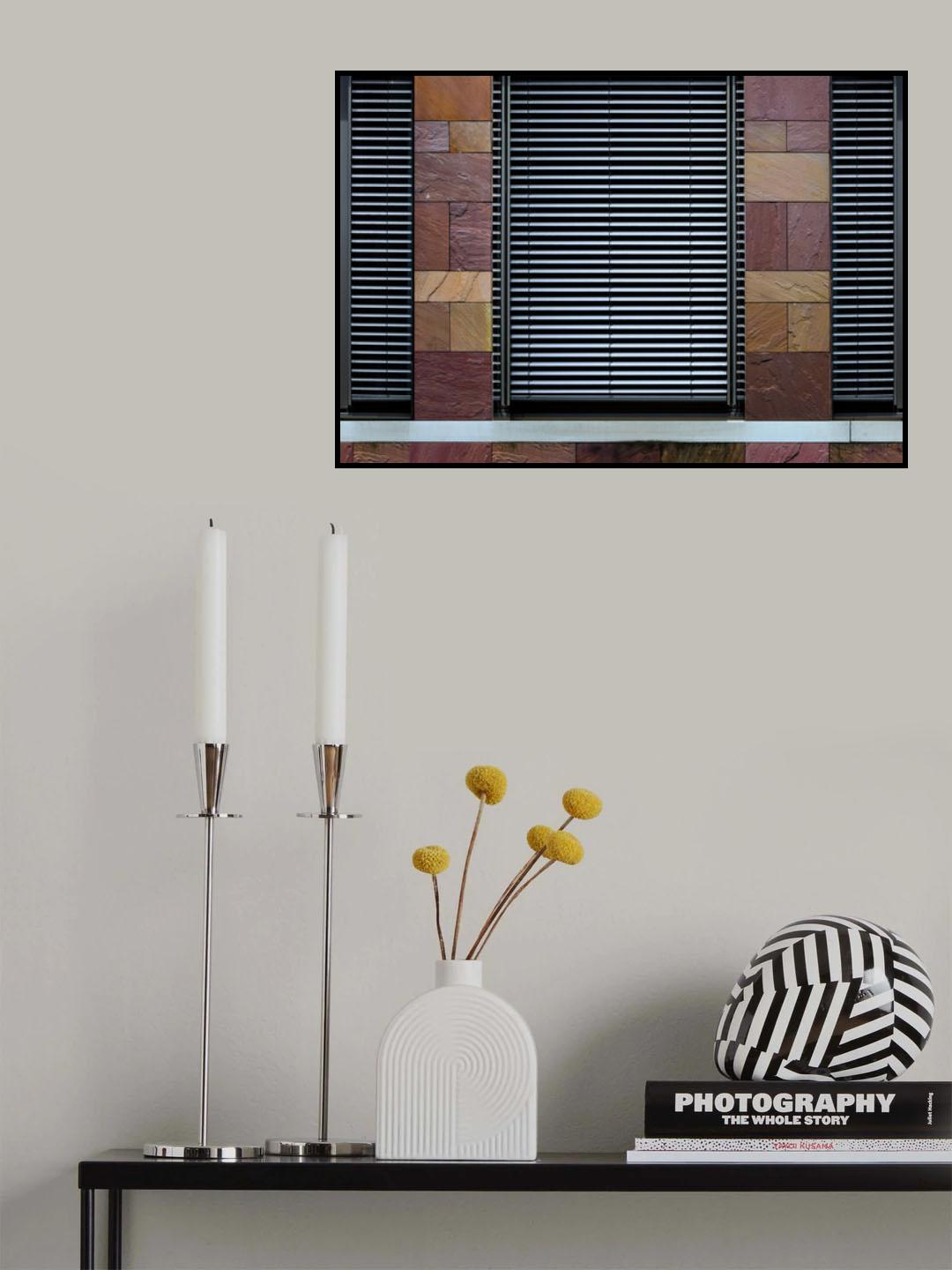 Structures Poster och Canvastavla