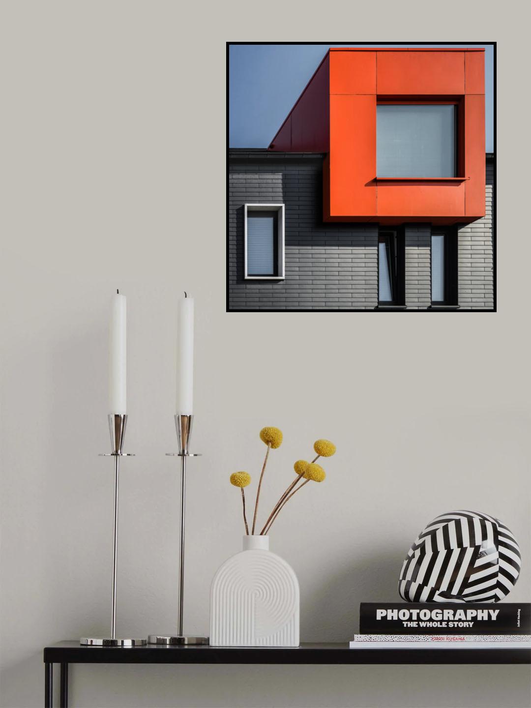 Orange hideout Poster och Canvastavla