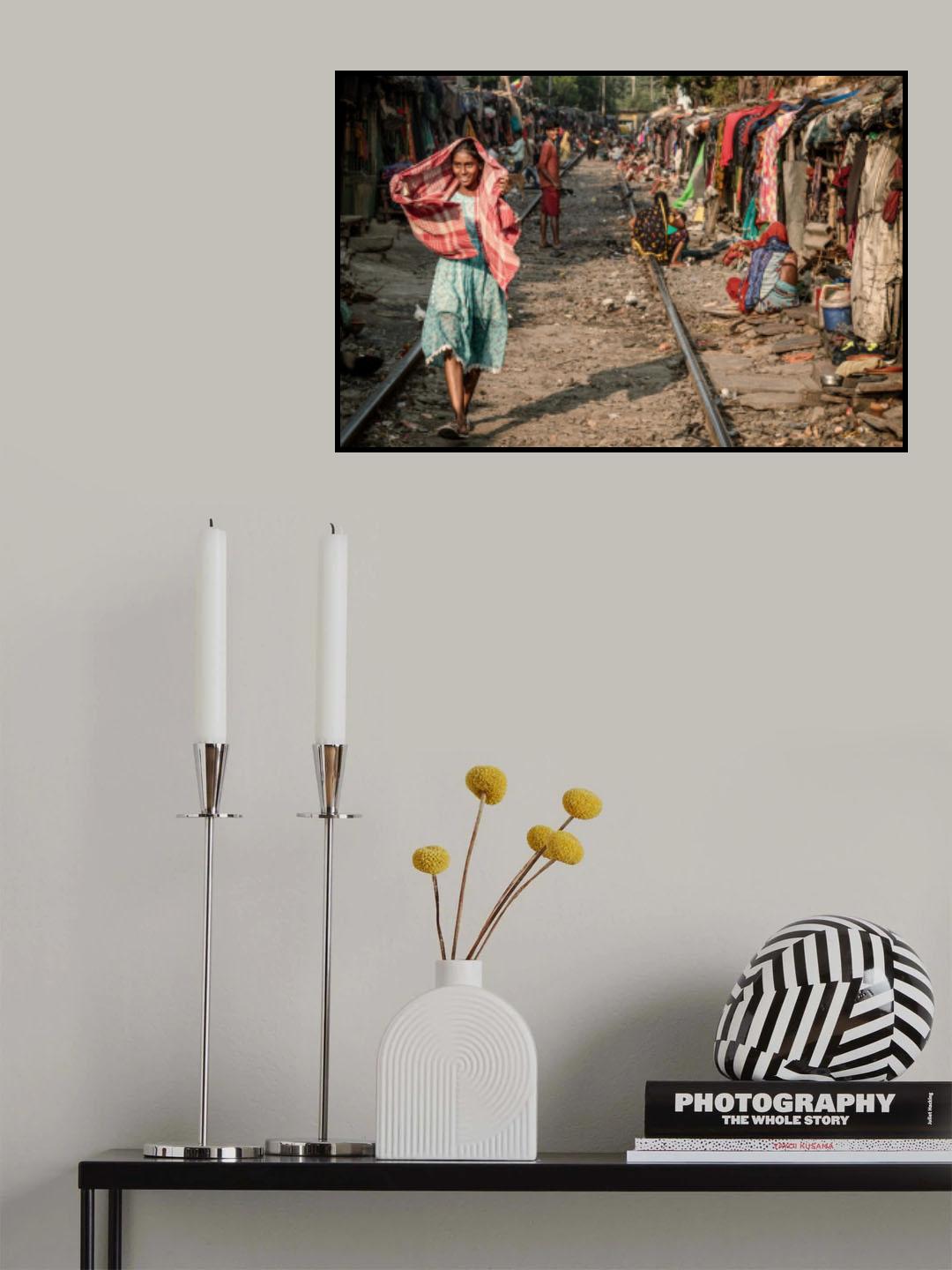 Ahiritola slum Poster och Canvastavla